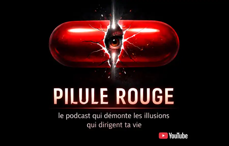 visuel du podcast pilule rouge